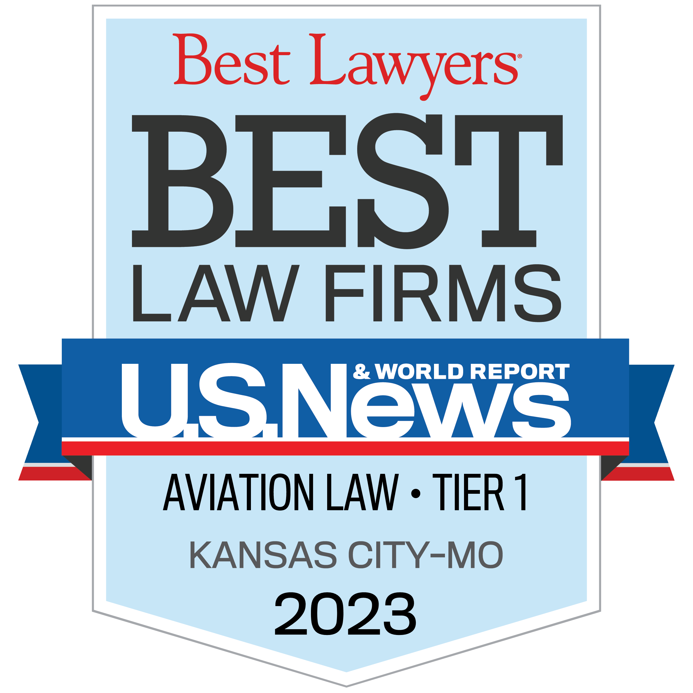 2023 presley & presley best law firms aviation badge